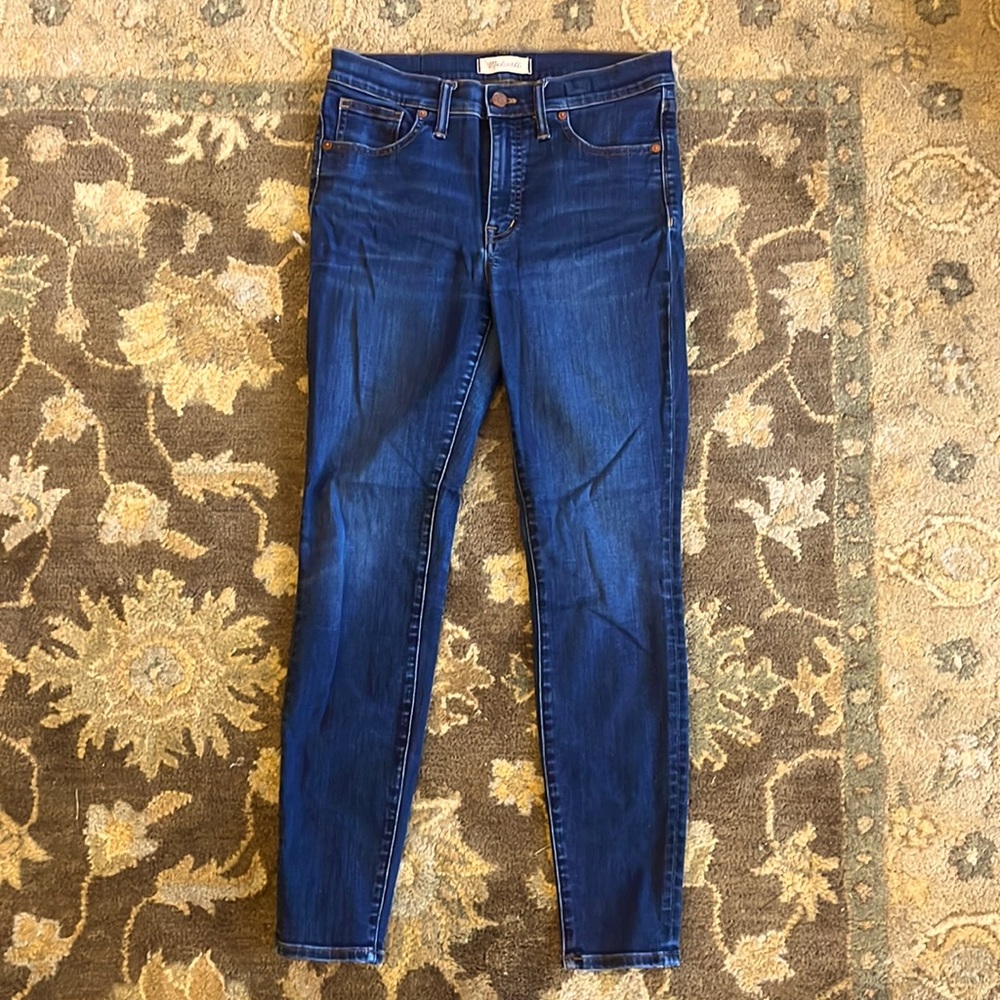 Madewell 9” Highrise Skinny Jeans, Size 29